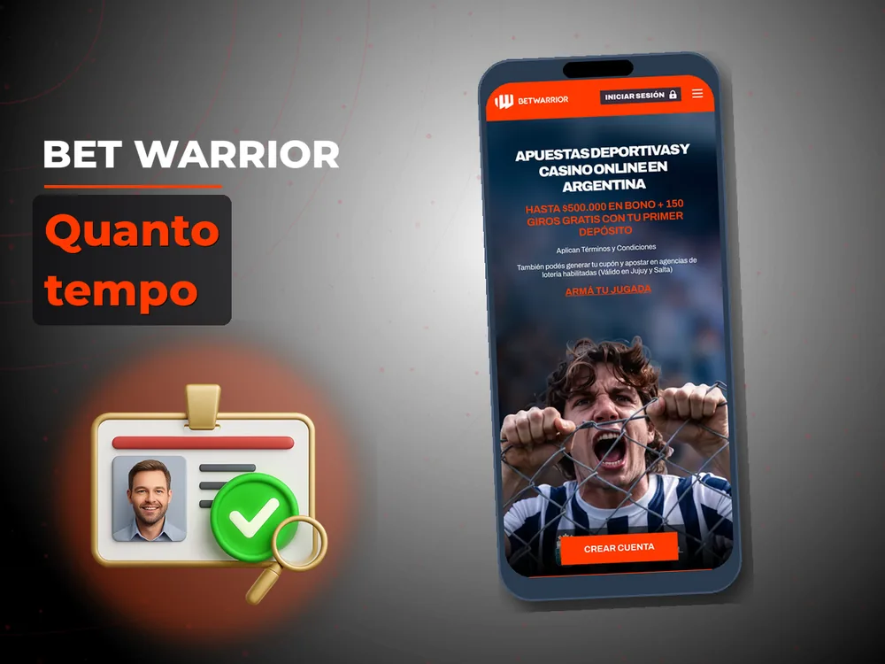 Bet Warrior - Quanto tempo